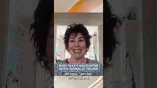 Thumbnail: Ruby Wax Reveals Why Donald Trump Tried to Throw Her Off His Plane