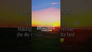Thumbnail: The sun is laying down 💛