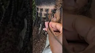 Thumbnail: Miracle Knot Braids💕 (Kinky Hair) #braids #knotlessbraids #crochet #humanhair #protectivestyles