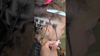 Thumbnail: Miracle Knots with No added hair💕 #braids #crochet #humanhair #hair #protectivestyles