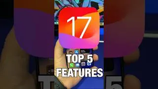 Thumbnail: iOS 17 - TOP 5 Features !
