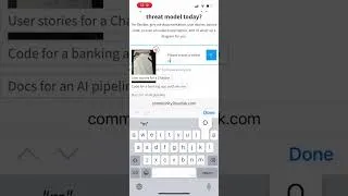 Thumbnail: From Envelop to a Threat Model in seconds