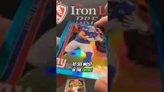 Thumbnail: 😱 Epic pull alert! Cam Skattebo 188/199 teal refractor 🔥 Who's your fave rookie? 💬 #CardBreak