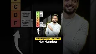 Thumbnail: Ranking Ways To Ask For Her Number | #shorts