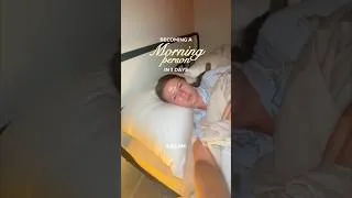 Thumbnail: I Think Becoming a Morning Person Is Actually Working… | DAY 2