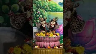 Thumbnail: The Most Beautiful Śṛṅgār Darshan of Sri Sri Radha Madhav | Divine Beauty & Opulence ISKCON Bhiwandi
