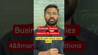 Thumbnail: 2nd PUC business studies important questions for annual exam 2026#2nd #education