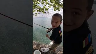 Thumbnail: FISH ON! 😱🐠🎣🏝️🇵🇼 #fishing #micronesia #palau