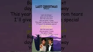 Thumbnail: Wham! - Last Christmas (Lyrics) #shorts