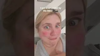 Thumbnail: I had an interview with the BBC! 😭😍 #bbc #interview #contentcreator
