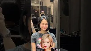 Thumbnail: DJ SODA hair for blackpink Lisa ? #haircut #hairmakeover #hairtransformation
