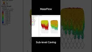 Thumbnail: MassFlow Sub-level Caving #massflow #itascasoftware #geotechnicalengineering