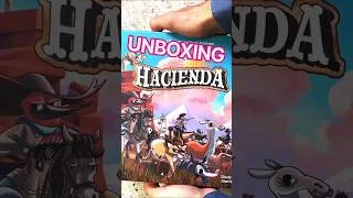 Thumbnail: Hacienda Is Back! 🦙🌎 | New Board Game Unboxing & First Look #Shorts