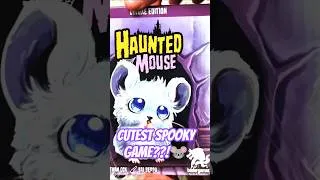 Thumbnail: Unboxing the CUTEST Spooky Card Game! 🐭👻 | Haunted Mouse #shorts