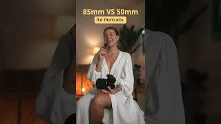 Thumbnail: 85mm VS 50mm lens?📸🤔