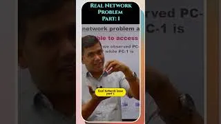 Thumbnail: Problem #1: Network Issue Real-Time 🔥 | Why Users Suddenly Lose Access? 😳
