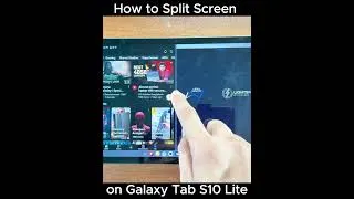 Thumbnail: Split Screen on Galaxy Tab S10 Lite