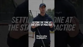 Thumbnail: SETTING THE TONE AT THE START OF THE PRACTICE #hockeycoaching #hockeytraining