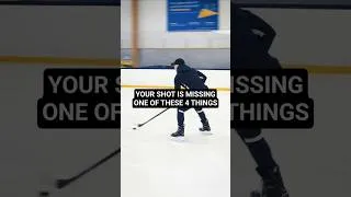 Thumbnail: YOUR SHOT IS MISSING ONE OF THESE 4 THINGS #hockeycoaching #hockeytraining