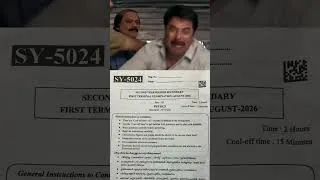 Thumbnail: Plus Two Physics Onam Exam💔😭#shorts #abhinavak #plustwo #exam