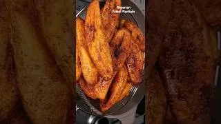 Thumbnail: How to Fry Plantain #friedplantain #youtubeshorts #africanfood