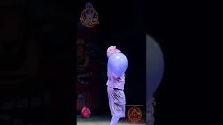 Thumbnail: Kaique the Clown just has to follow 2 steps, Dont Move & Hold the Balloon 🎈Clowning around #shorts