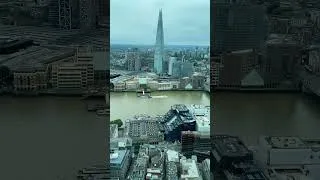Thumbnail: #London Panorama Skyline from The #WalkieTalkie Building 20 Fenchurch Street #RiverThames #TheShard
