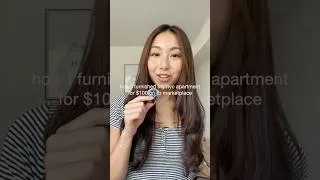 Thumbnail: how i furnished my nyc apartment for $100 on fb marketplace🌟 #facebookmarketplace #apartment #nyc