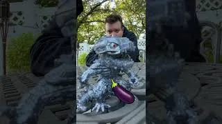 Thumbnail: I should not haven given my robot 🦖 a 🍆 #robot #dinosaur  #mechagodzilla #tomcardy