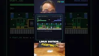 Thumbnail: The ultimate Linux distro selector is a retro arcade fighting game. 🕹️💥