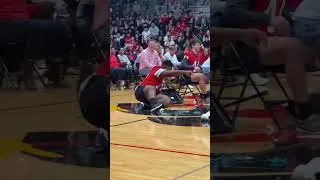 Thumbnail: Bro LAUNCHED himself 🤣 #balloon #game #homecoming #peprally #highscho...