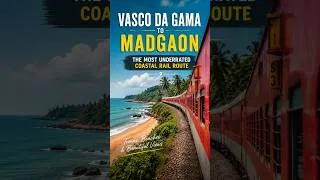 Thumbnail: Most underrated Rail Route in Goa #shorts