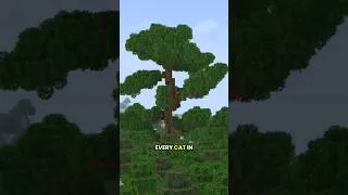 Thumbnail: Building a Treehouse for My Cats’ #minecraft #minecraftbeauty  #minecraftbuilding #minecraftshorts