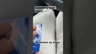 Thumbnail: Satisfying asmr sound with vinnies op shops raffle card 🤤