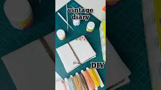 Thumbnail: DIY asthetic vintage diary from waste😱 #diy #shorts #youtubeshorts @itspriyanjalisingh