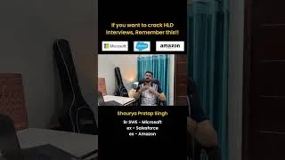 Thumbnail: Crack FAANG HLD interviews with this advice #faang #interviewtips #interviewcalls #fresherjobs #hld