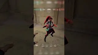 Thumbnail: can't aim? just knife them #valorant #shorts