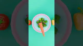 Thumbnail: Veggies for Snack Time!🥕 #carrots #snacks
