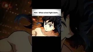 Thumbnail: POV: When school fight starts... 🏫💥 #shorts
