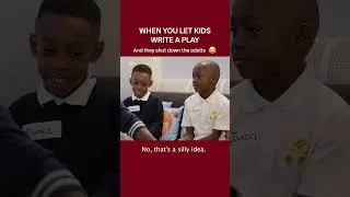 Thumbnail: When you let kids write a play 😂