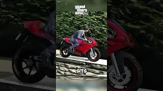 Thumbnail: How Do GTA Characters Sit on Bikes on High Places?  #gta5 #gta #shorts #viral