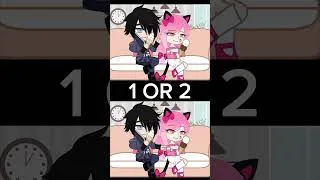 Thumbnail: 1 Or 2 meme ✨️ zane be like🥵 Aphmau gacha meme ✨️  #gacha  #meme