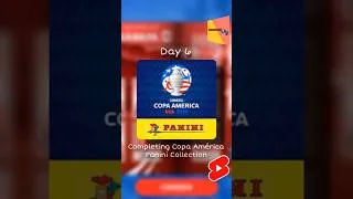 Thumbnail: #day6 completing Copa América Panini Collection | #copaamerica #copaamerica2024