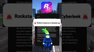 Thumbnail: ROCKSTAR response to CyberLeek 😲 #gta6 #gta #viral #shorts