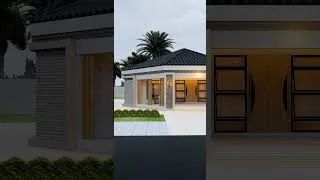 Thumbnail: Modern 8 Corner House design with 2 bedrooms. #fypシ゚viral