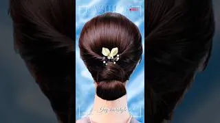Thumbnail: This Low Updo Is So Simple Yet Beautiful 💕#updo #easyhairstyle #hairstyle #braids