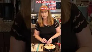 Thumbnail: Does That Sh!t Really Work?!? Pull Apart Pizza Bread | Food Fail or Win? 🍕🤣 #Shorts #cooking