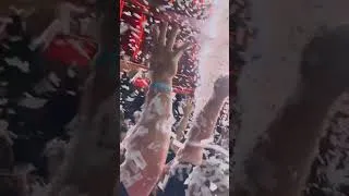 Thumbnail: Rammstein’s Till makes sure everyone leaves with his confetti on their face - Pussy - Live - Pit Cam