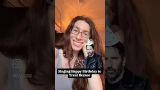 Thumbnail: Singing Happy Birthday to Trent Reznor #nineinchnails #trentreznor