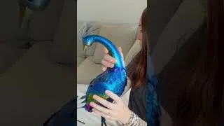 Thumbnail: This hand-painted metal peacock garden statue completely transforms your outdoor space! 🤯🦚
